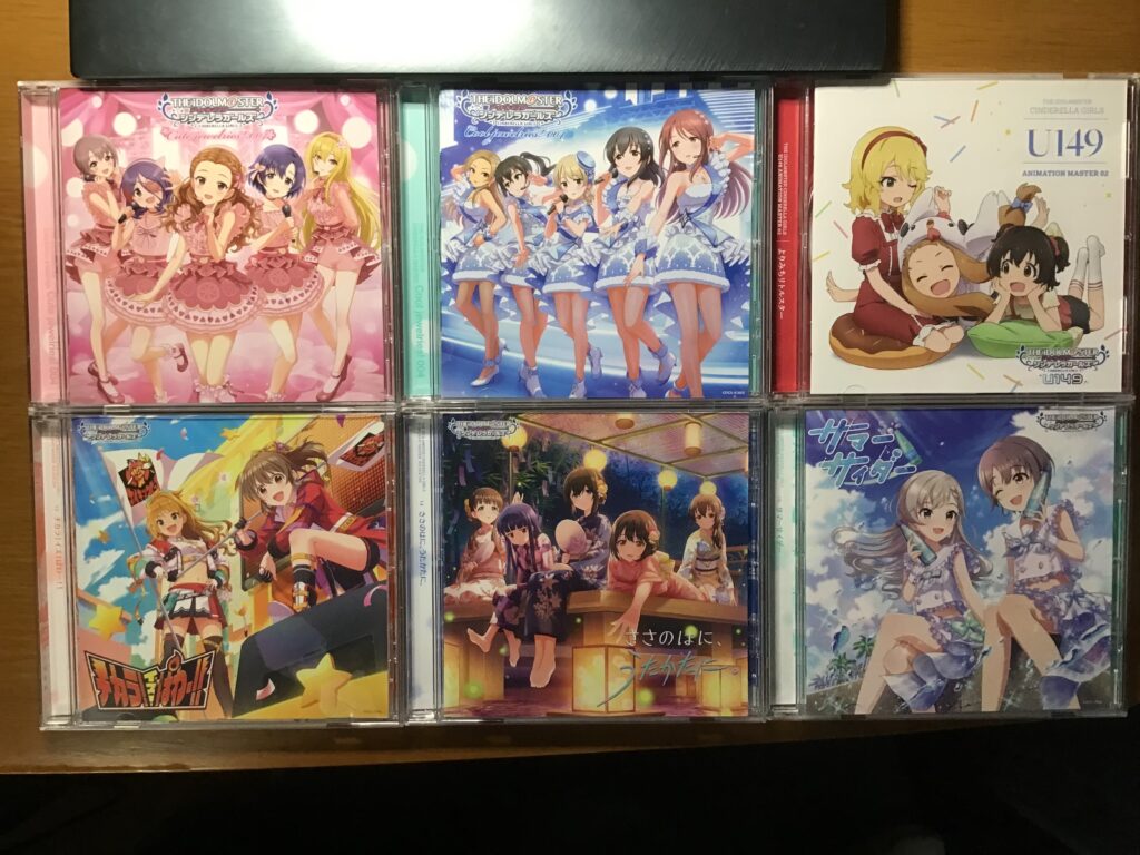 アルバム紹介（シンデレラガールズ：ゲーム・アニメCD）