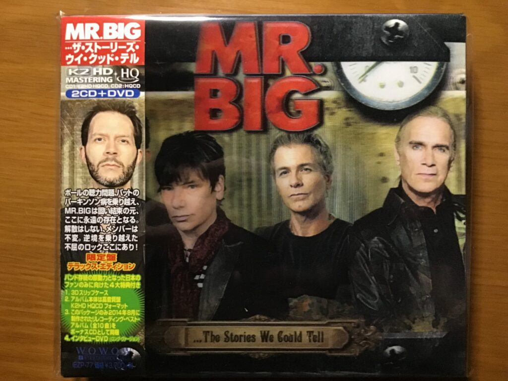 ...The Stories We Could Tell［初回限定盤］/ MR.BIG (2014)