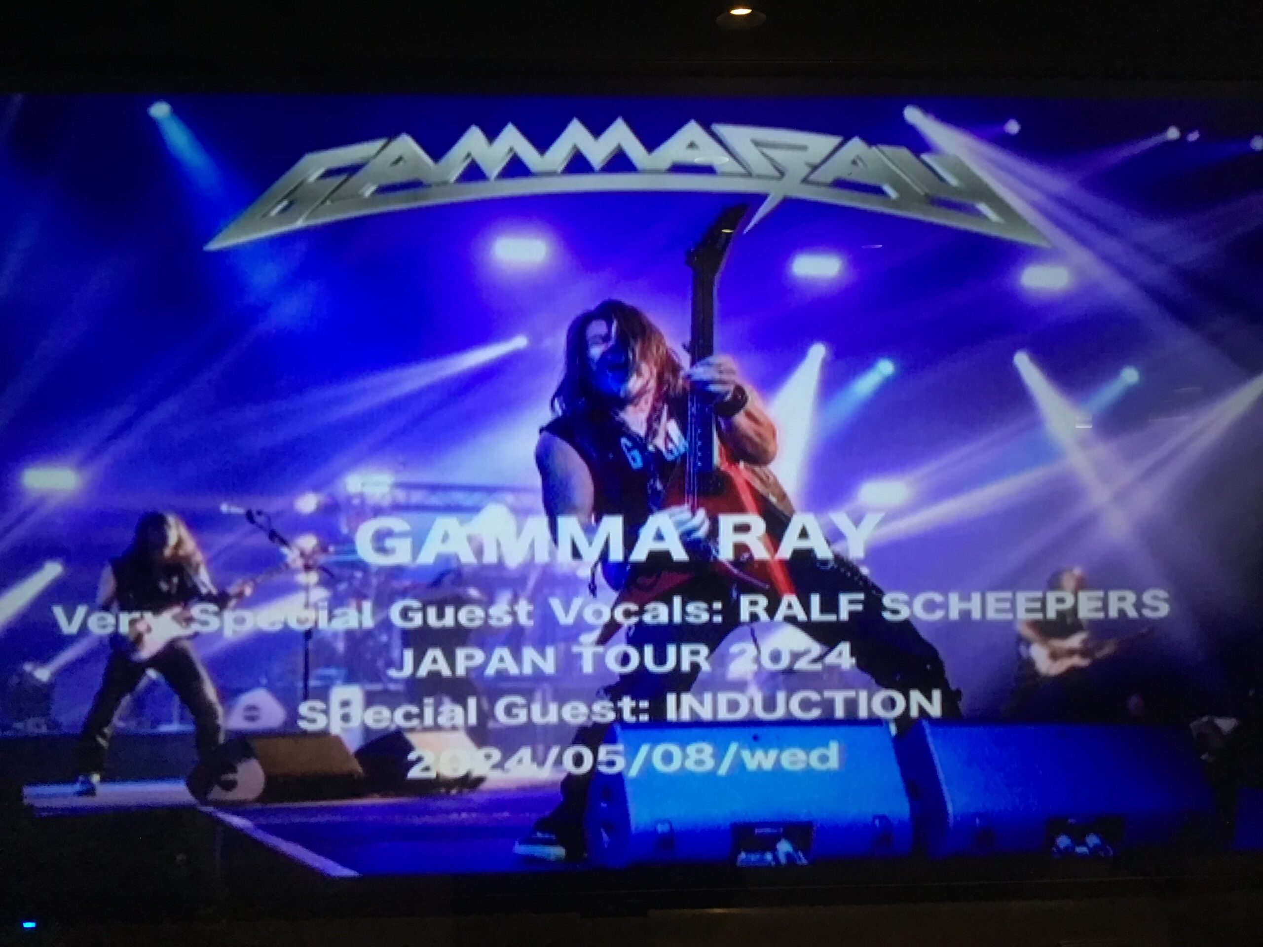 【ライブレポート】GAMMA RAY Japan Tour 2024大阪公演(2024/05/08)