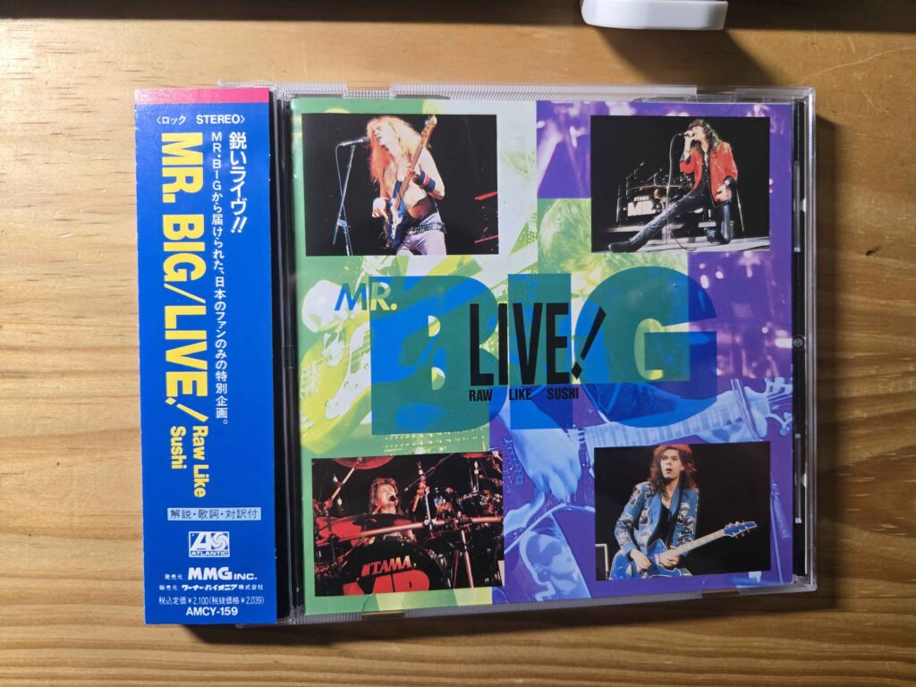 Live! Raw Like Sushi / MR. BIG (1990)